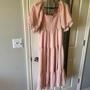 Piper & Scott pink dress